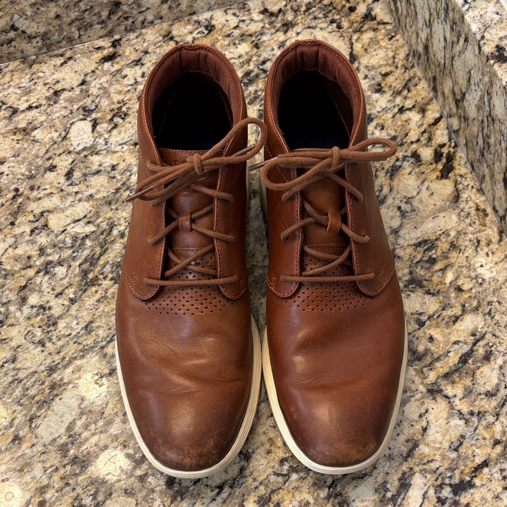 Men’s Cole Haan dress boots. Size 10.5. Brown.